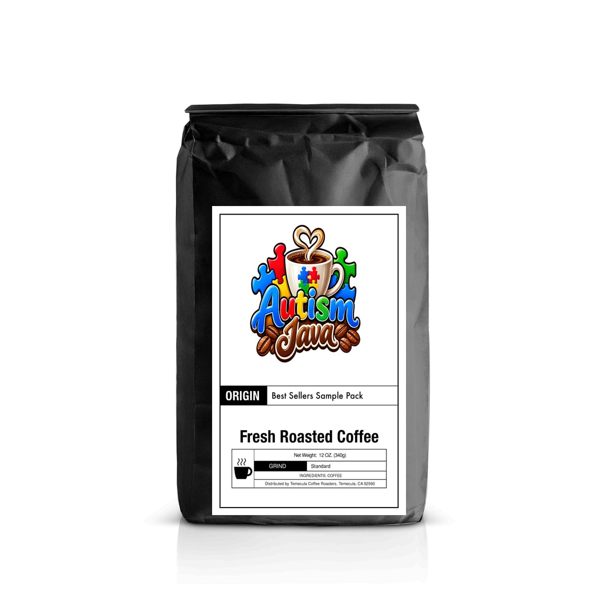 Best Sellers Sample Pack: 6Bean, Cowboy, Breakfast, Peru, Mexico, Bali